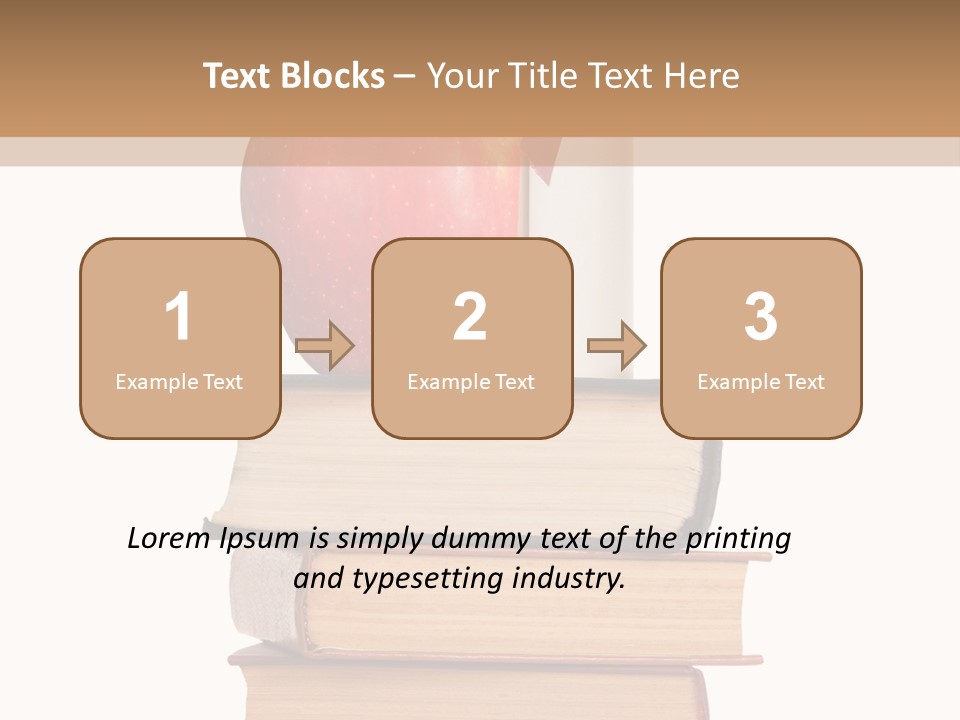 Delivering White Content PowerPoint Template