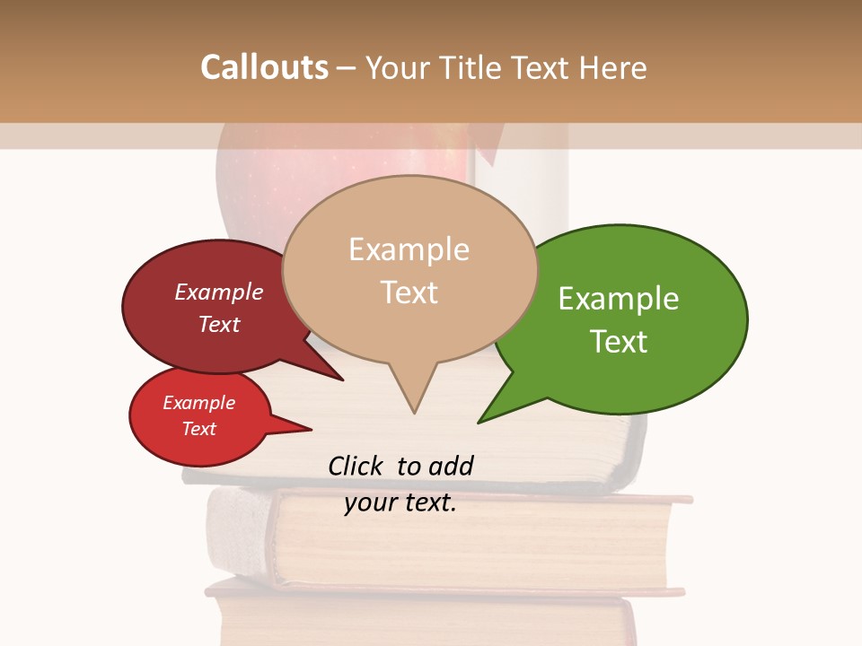 Delivering White Content PowerPoint Template