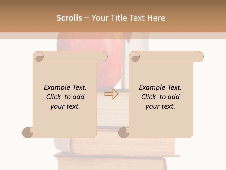 Delivering White Content PowerPoint Template