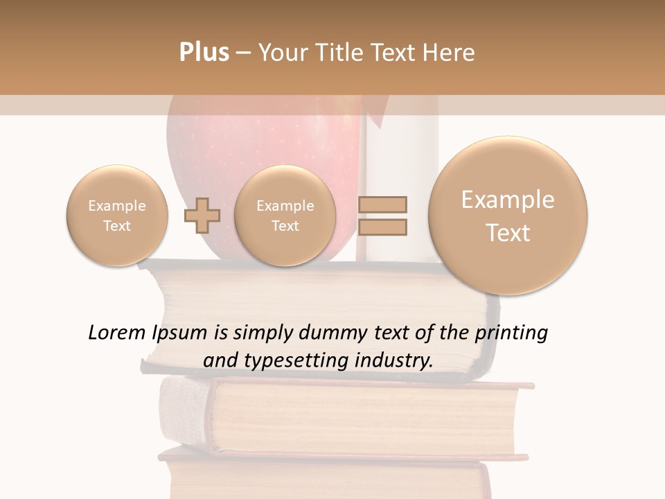 Delivering White Content PowerPoint Template