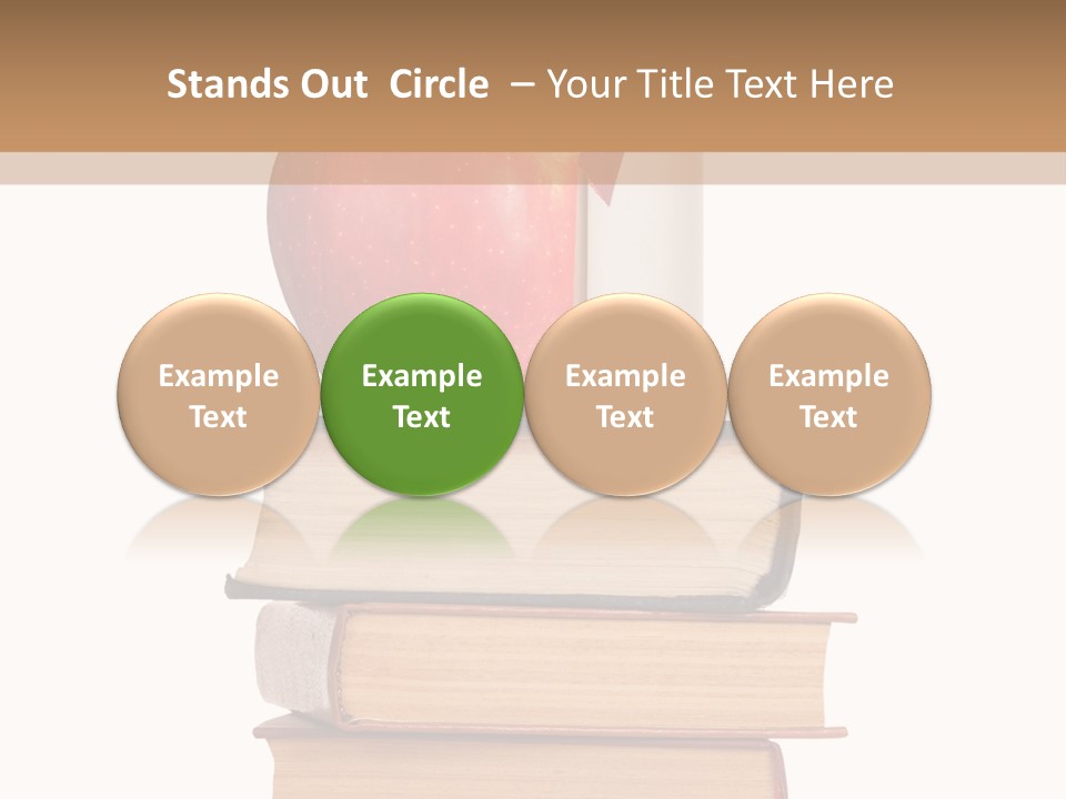 Delivering White Content PowerPoint Template