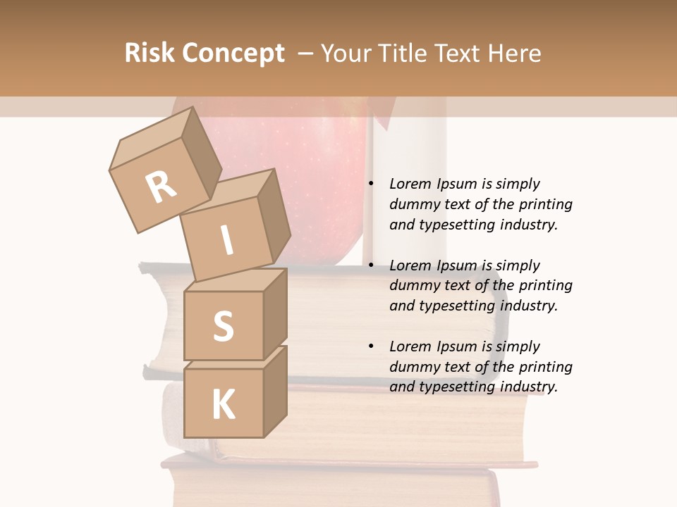 Delivering White Content PowerPoint Template