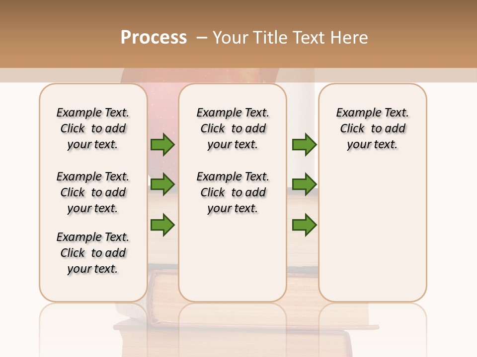 Delivering White Content PowerPoint Template