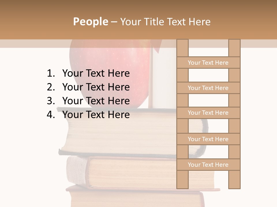 Delivering White Content PowerPoint Template