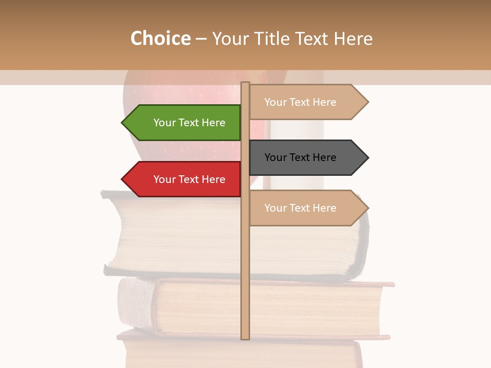 Delivering White Content PowerPoint Template