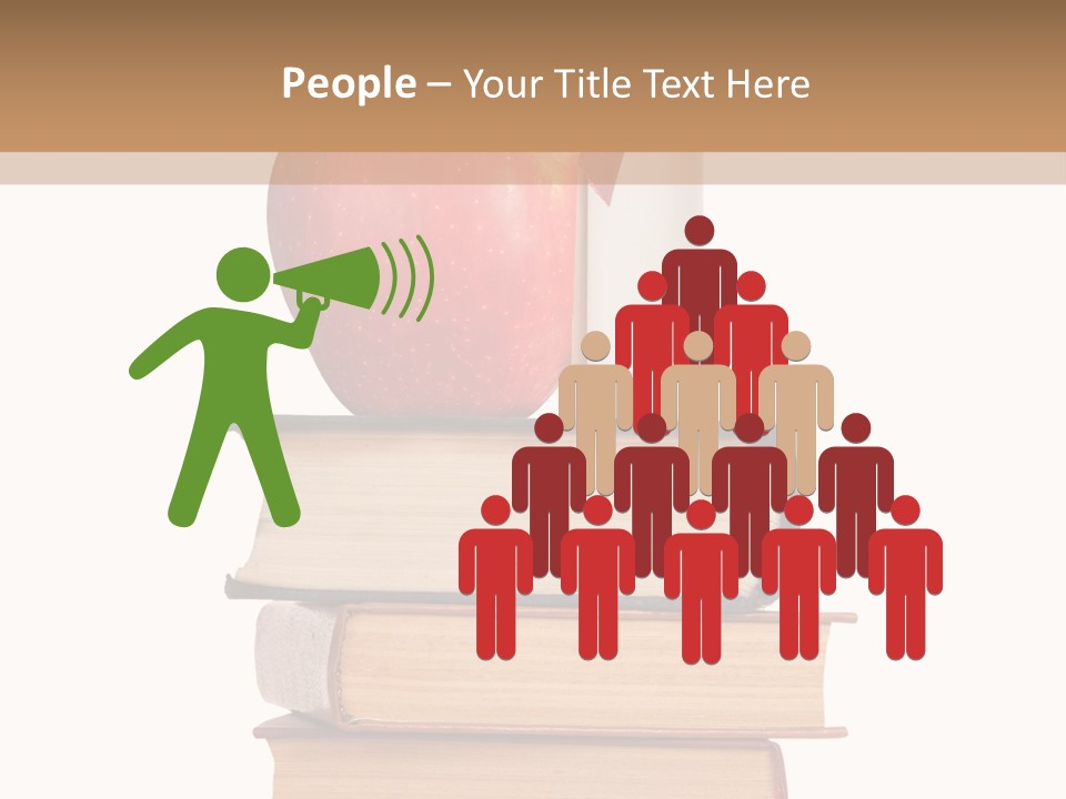 Delivering White Content PowerPoint Template