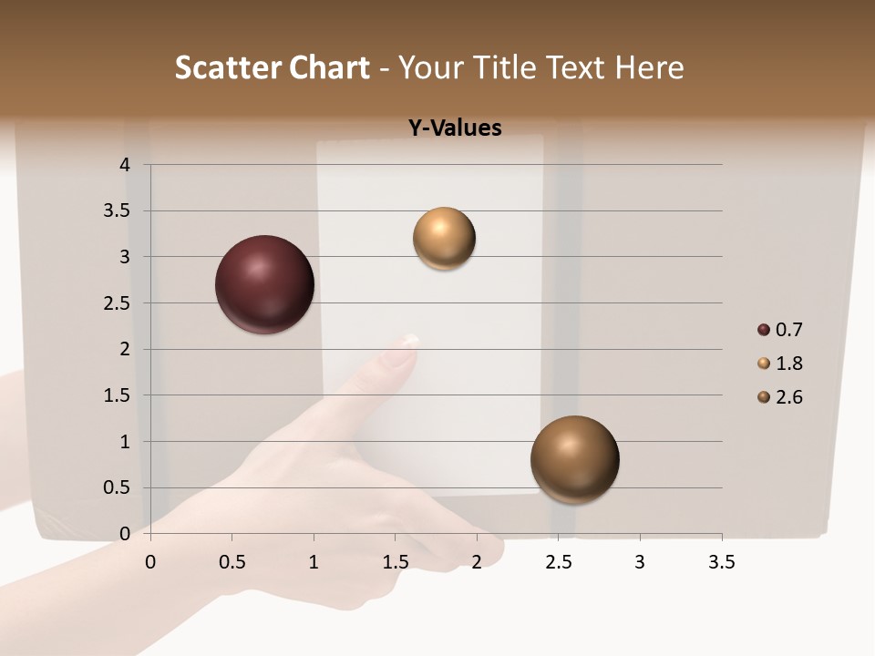 Delivering White Content PowerPoint Template