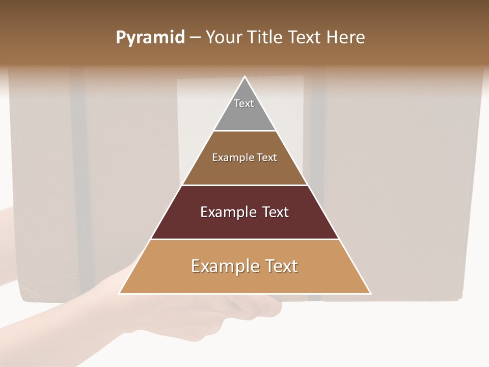Delivering White Content PowerPoint Template