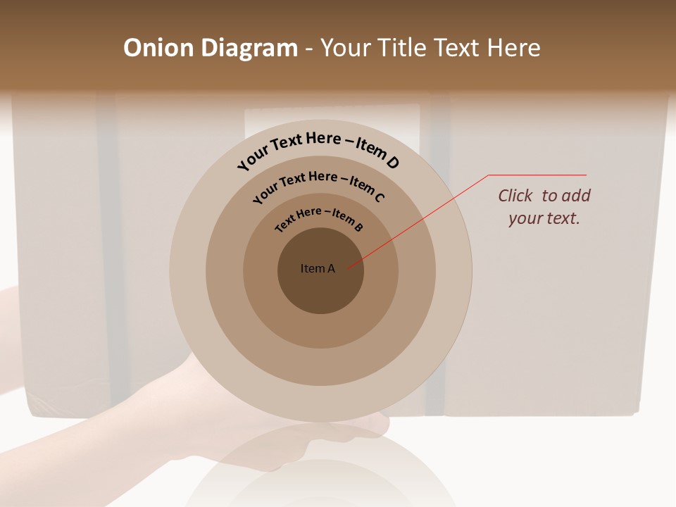 Delivering White Content PowerPoint Template
