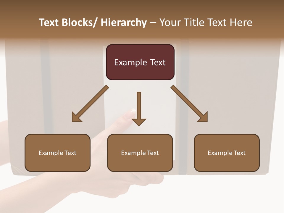 Delivering White Content PowerPoint Template
