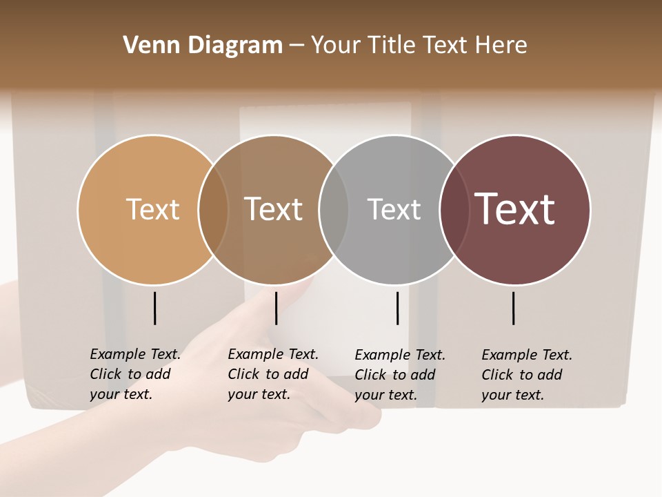 Delivering White Content PowerPoint Template