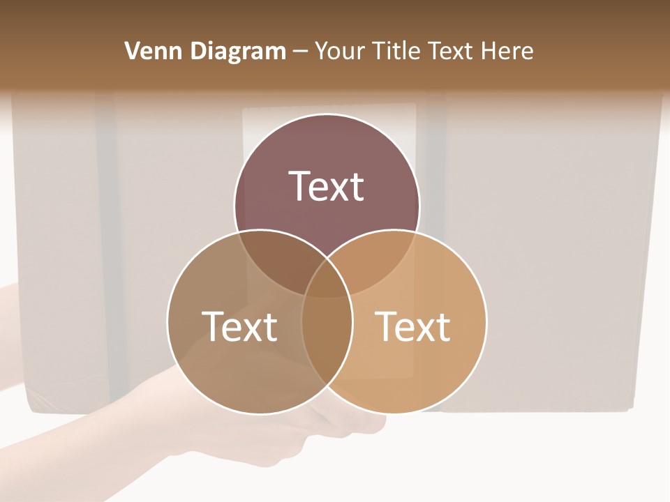Delivering White Content PowerPoint Template