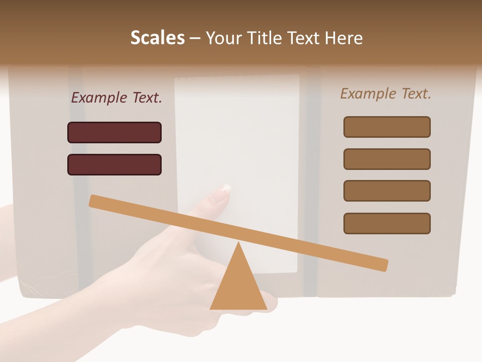 Delivering White Content PowerPoint Template