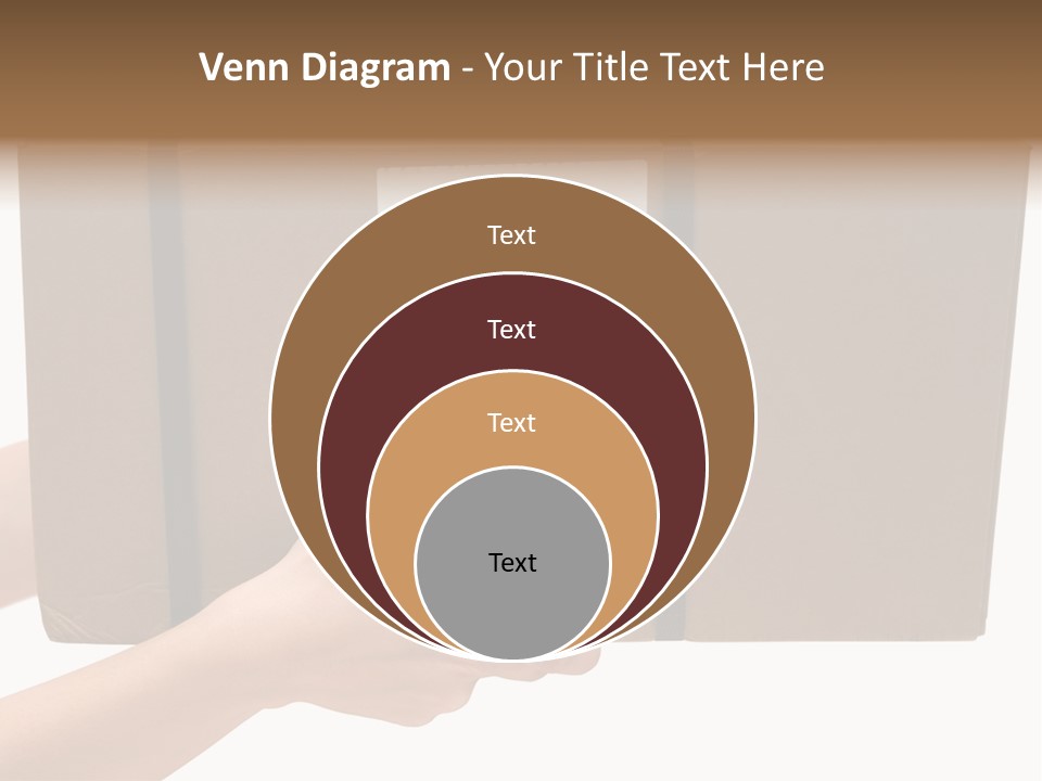Delivering White Content PowerPoint Template
