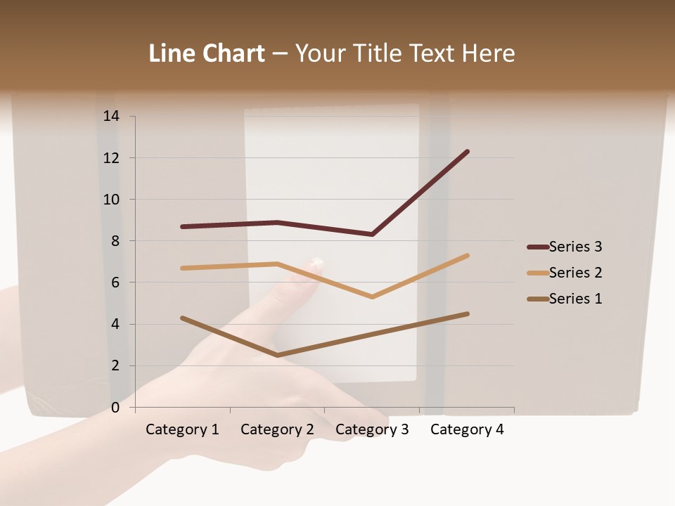 Delivering White Content PowerPoint Template