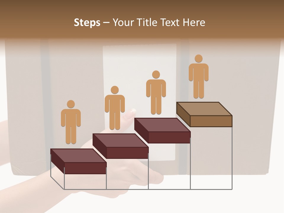 Delivering White Content PowerPoint Template