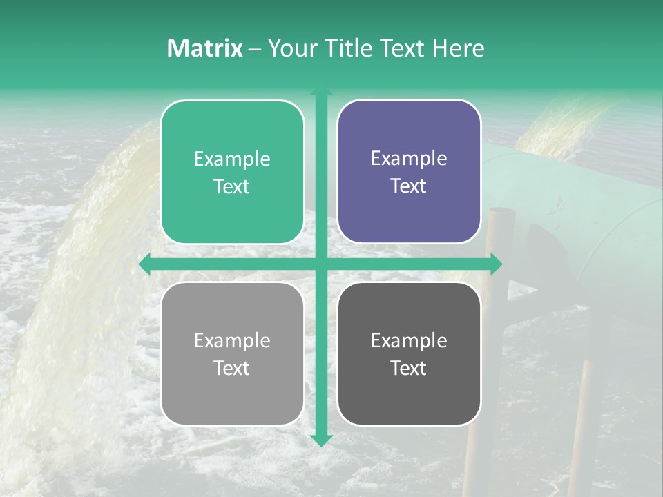 Shining Isolated Waste PowerPoint Template