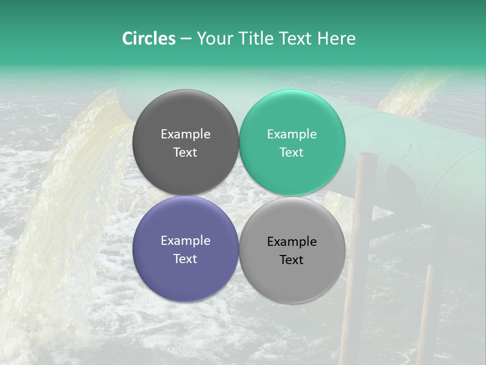 Shining Isolated Waste PowerPoint Template
