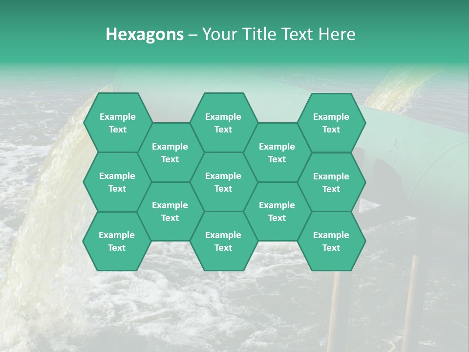 Shining Isolated Waste PowerPoint Template