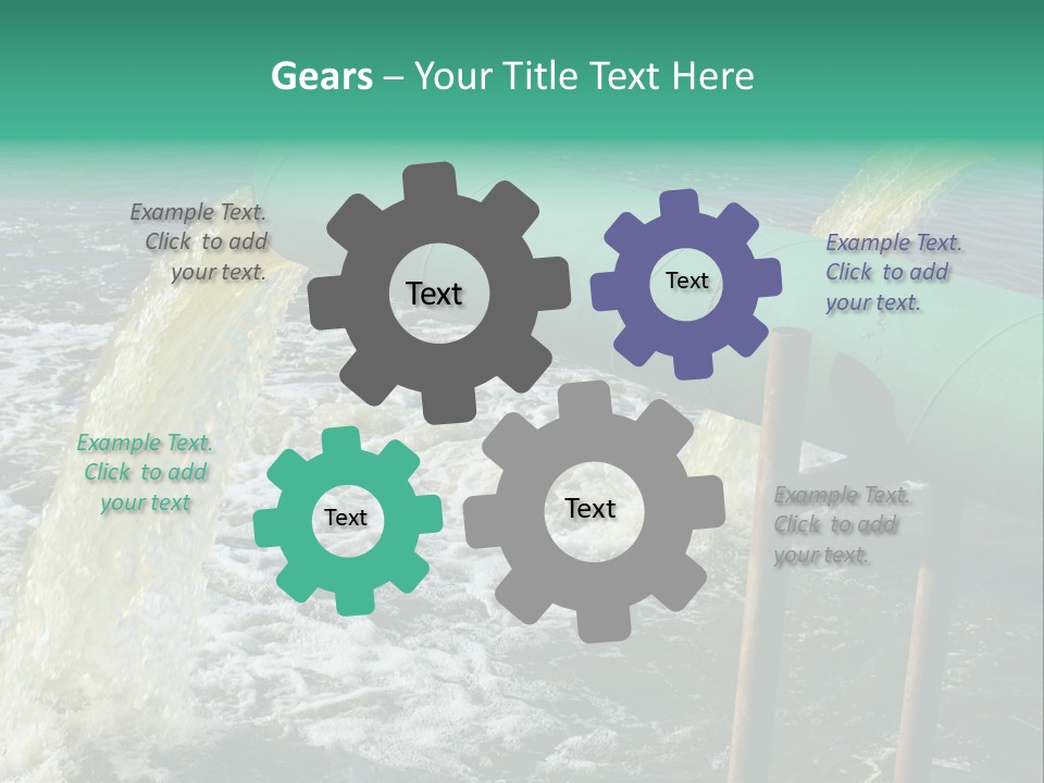 Shining Isolated Waste PowerPoint Template