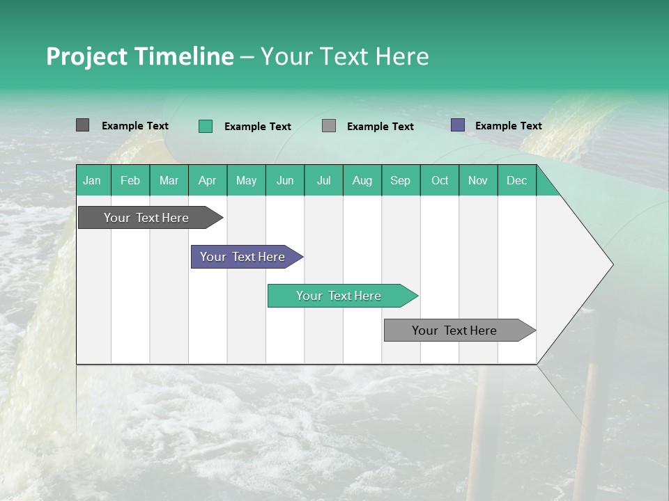 Shining Isolated Waste PowerPoint Template