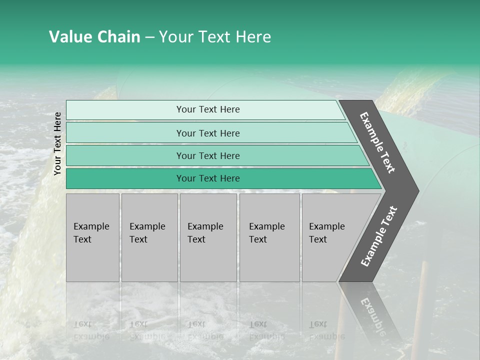 Shining Isolated Waste PowerPoint Template