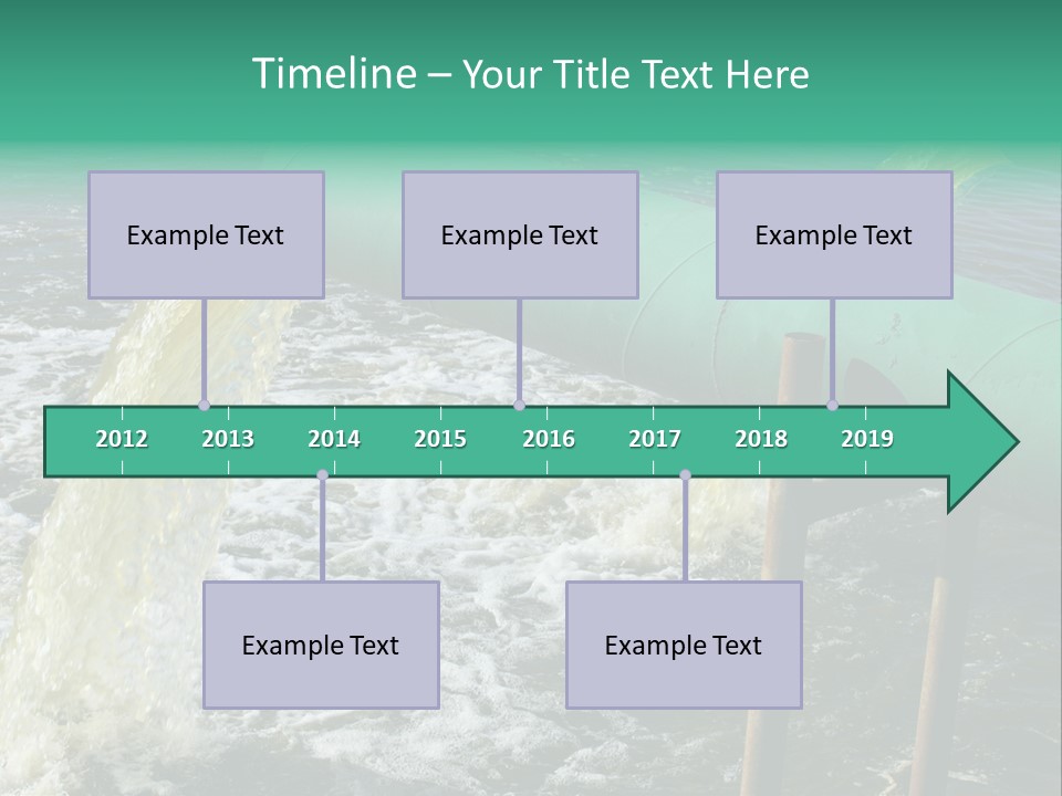 Shining Isolated Waste PowerPoint Template