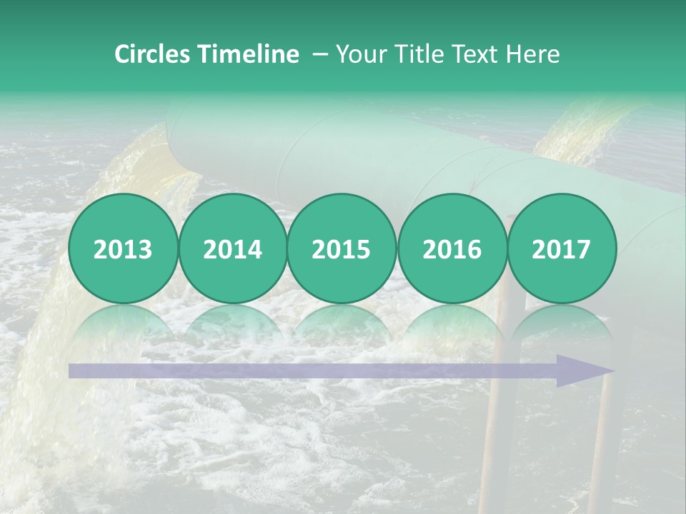 Shining Isolated Waste PowerPoint Template