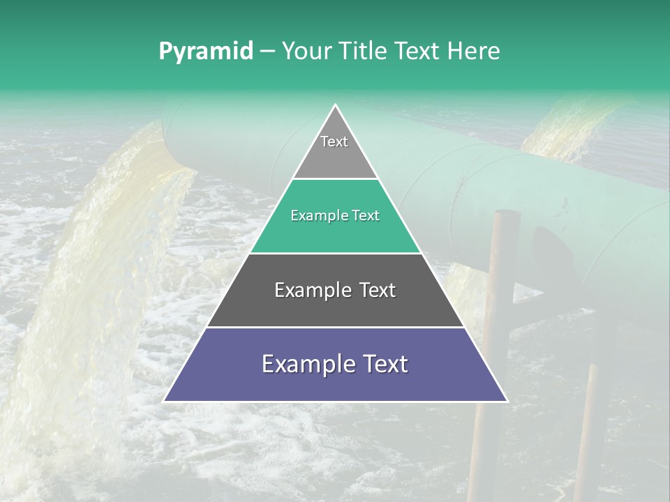 Shining Isolated Waste PowerPoint Template
