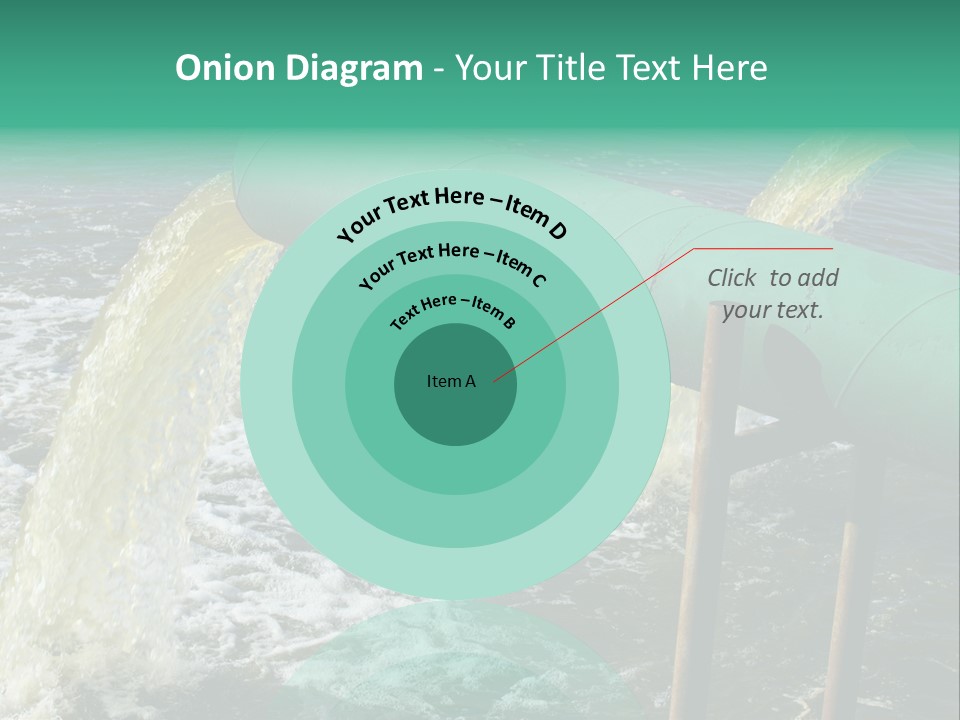Shining Isolated Waste PowerPoint Template