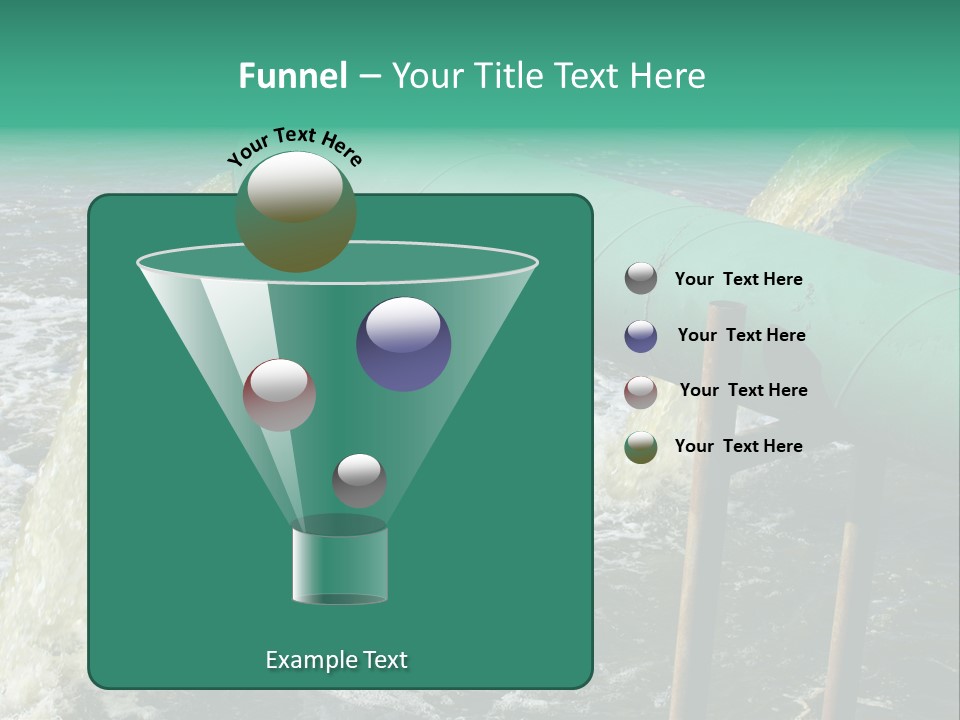 Shining Isolated Waste PowerPoint Template