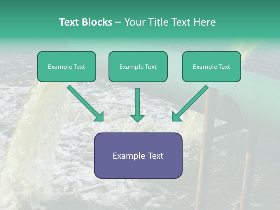 Shining Isolated Waste PowerPoint Template