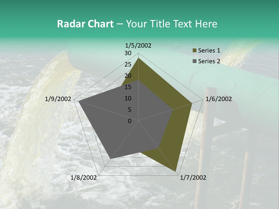 Shining Isolated Waste PowerPoint Template