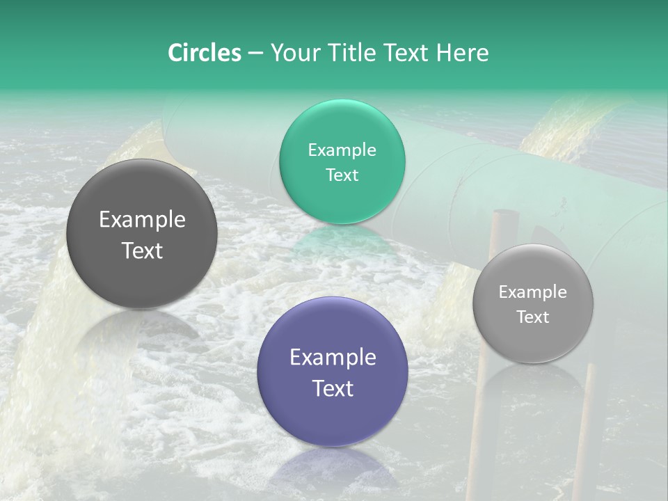 Shining Isolated Waste PowerPoint Template