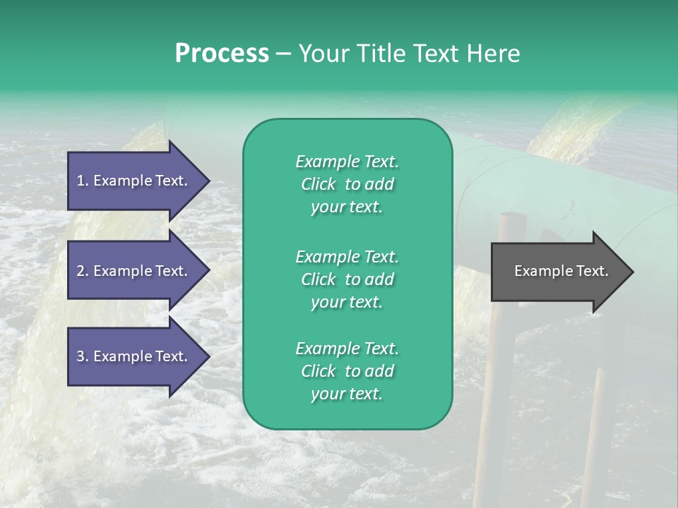 Shining Isolated Waste PowerPoint Template