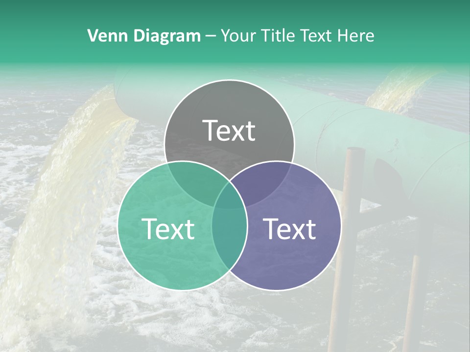 Shining Isolated Waste PowerPoint Template
