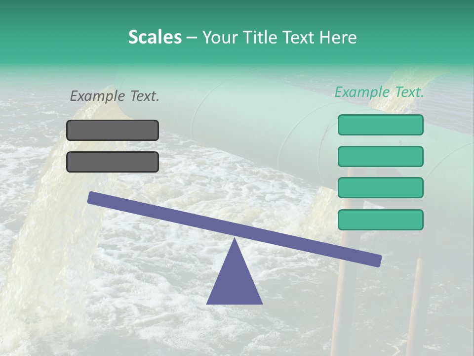 Shining Isolated Waste PowerPoint Template