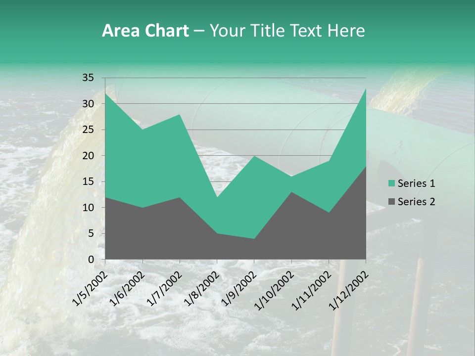 Shining Isolated Waste PowerPoint Template