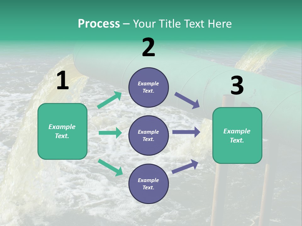 Shining Isolated Waste PowerPoint Template