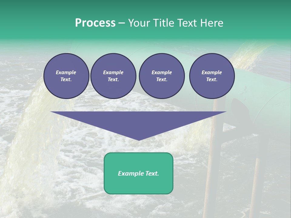 Shining Isolated Waste PowerPoint Template