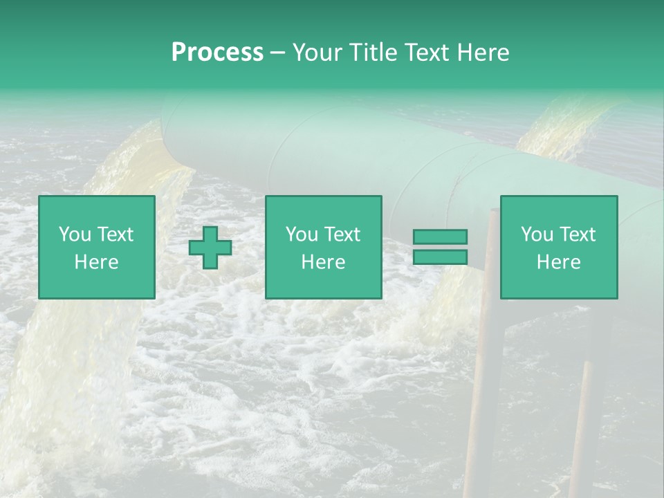 Shining Isolated Waste PowerPoint Template