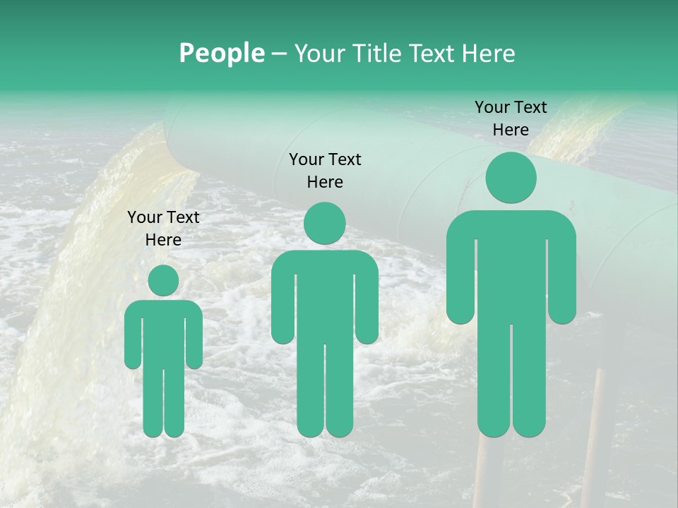 Shining Isolated Waste PowerPoint Template