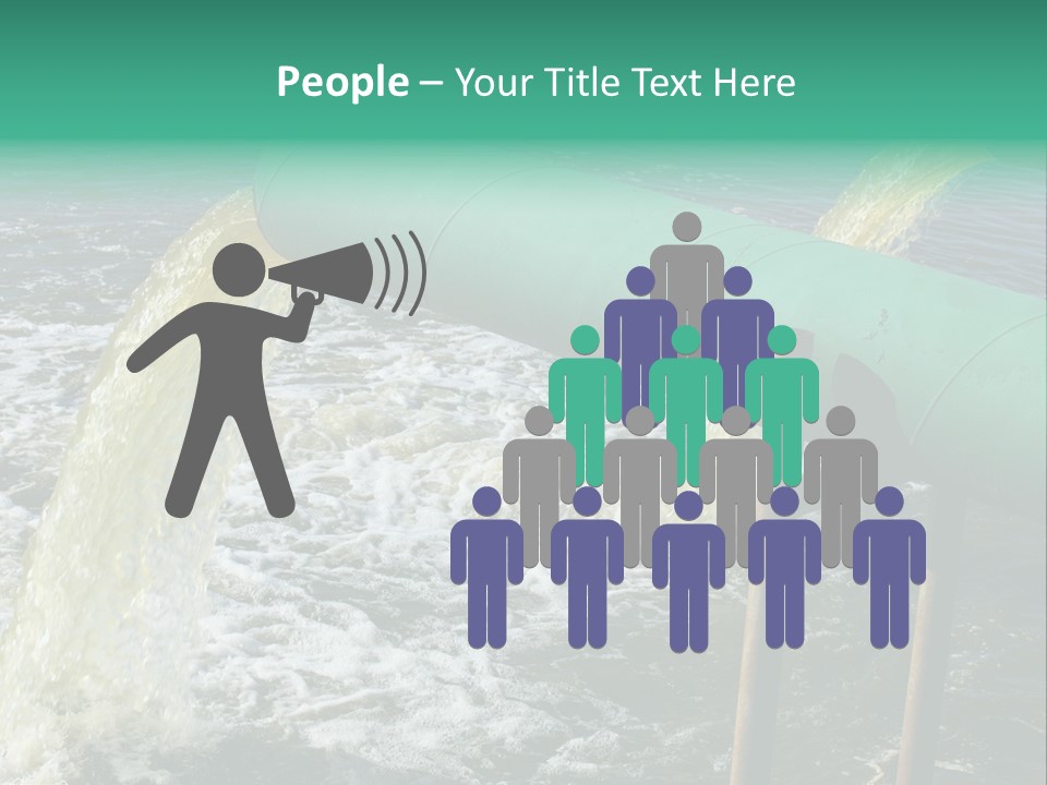 Shining Isolated Waste PowerPoint Template