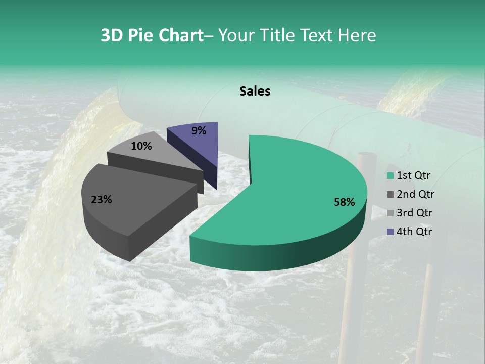 Shining Isolated Waste PowerPoint Template