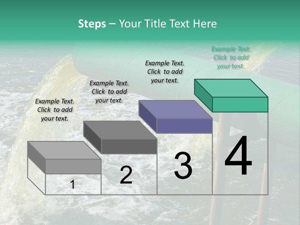 Shining Isolated Waste PowerPoint Template