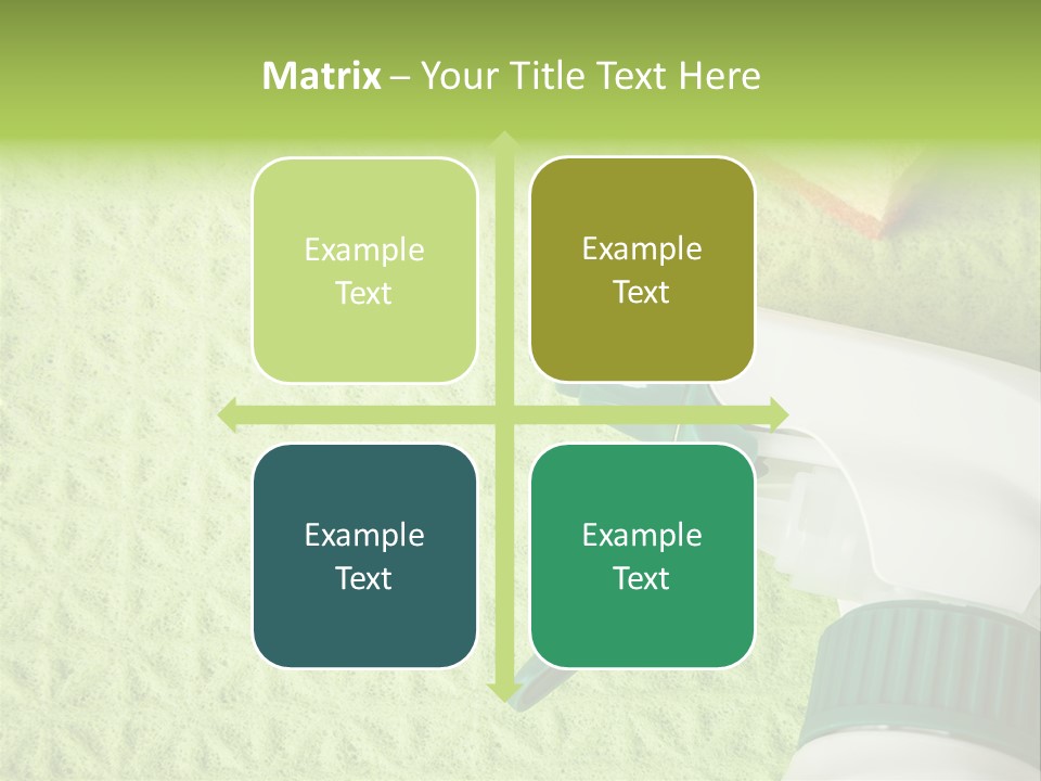 Bathroom Purity Household PowerPoint Template
