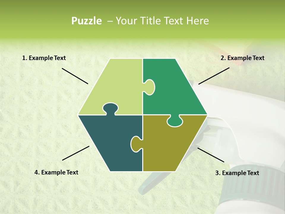 Bathroom Purity Household PowerPoint Template