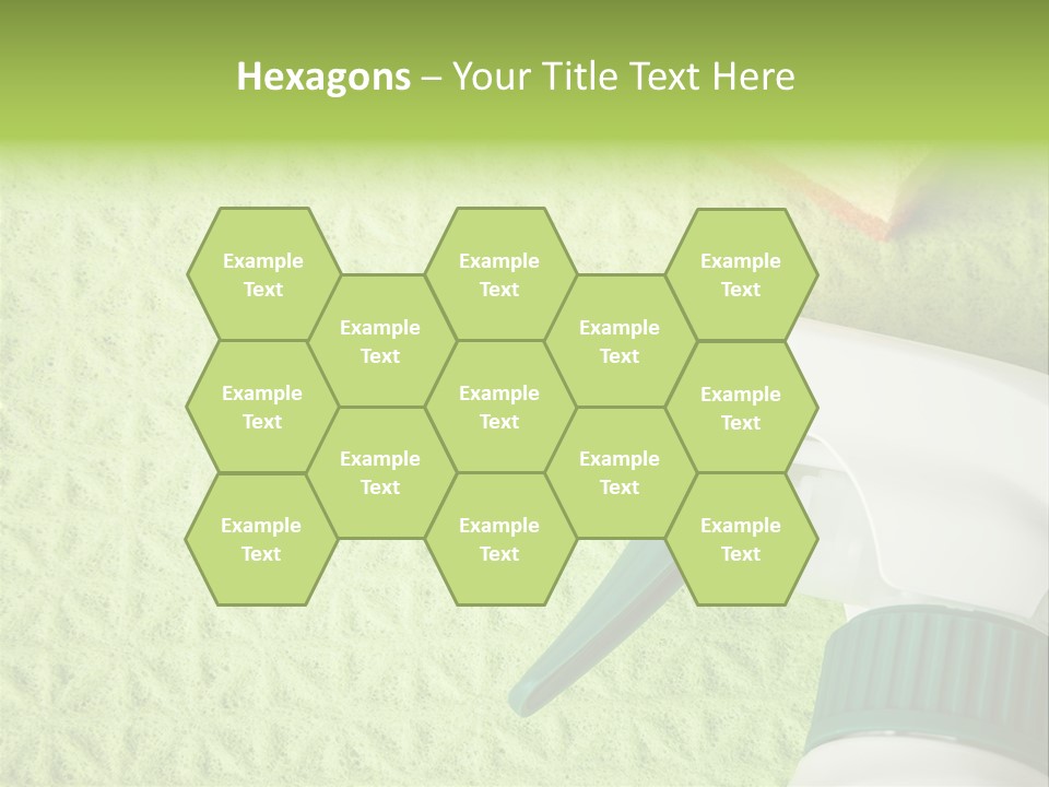 Bathroom Purity Household PowerPoint Template