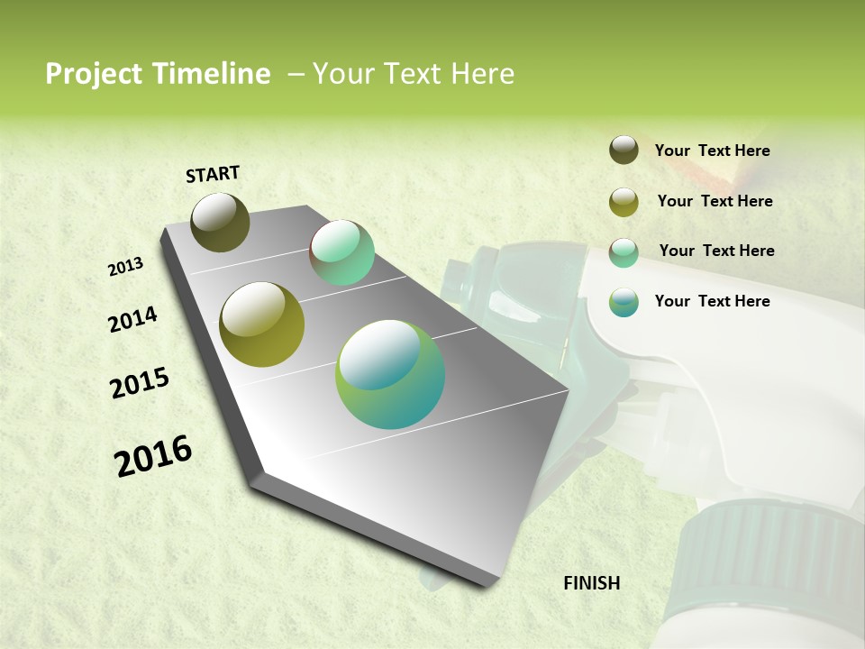 Bathroom Purity Household PowerPoint Template