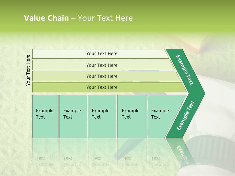 Bathroom Purity Household PowerPoint Template